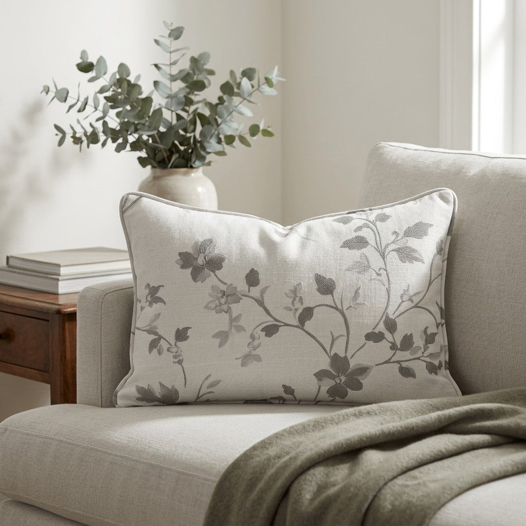 Covered in Ivy Throw Pillow - Lemon Park