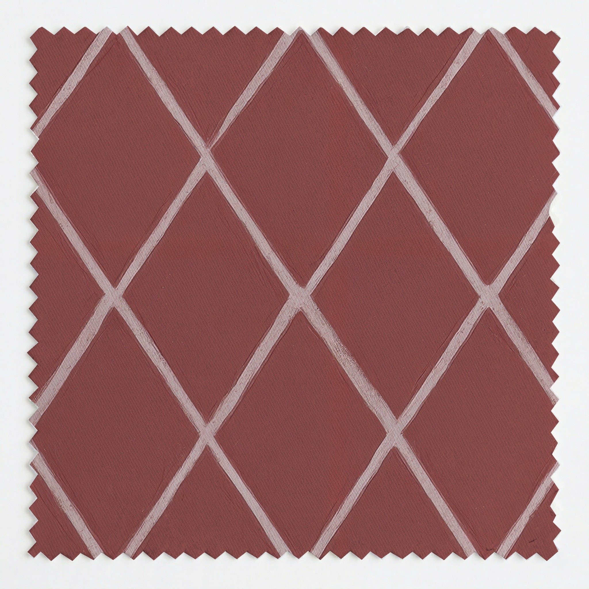 Cranberry Crisscross - Fabric - Lemon Park