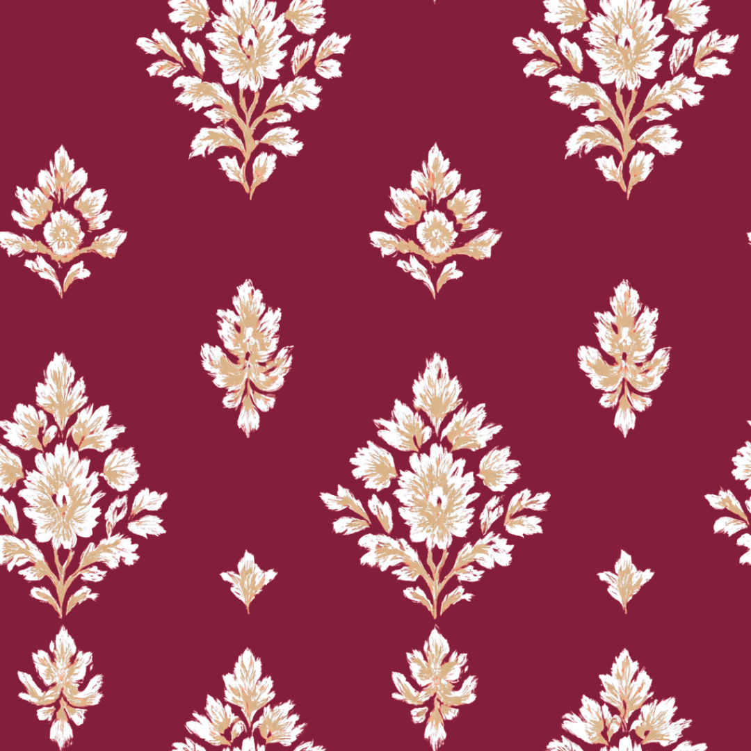 Crimson Crest Wallpaper - Lemon Park