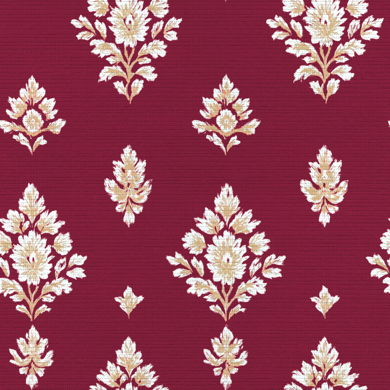 Crimson Crest Faux Grasscloth Wallpaper