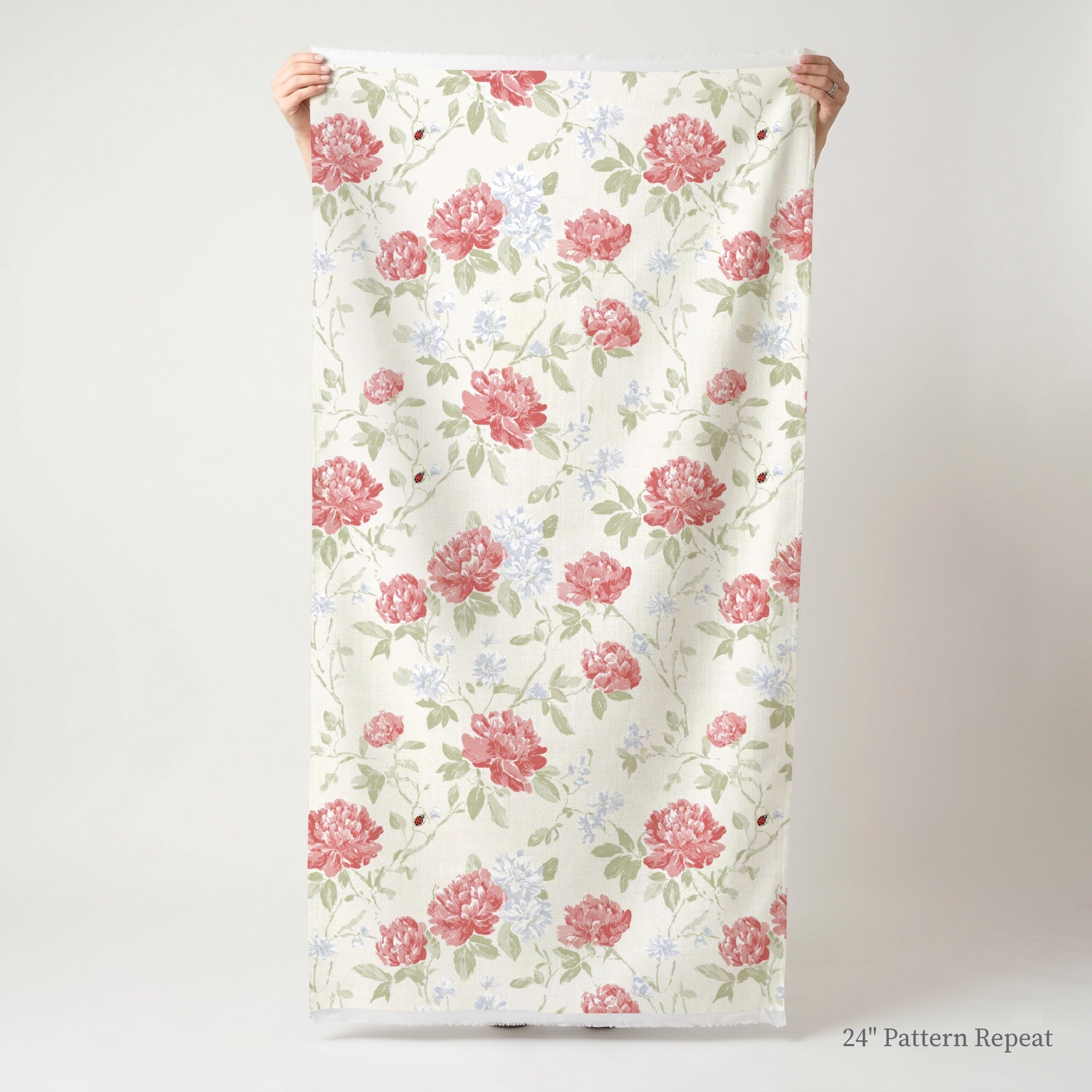 Crimson Garden - Fabric - Lemon Park
