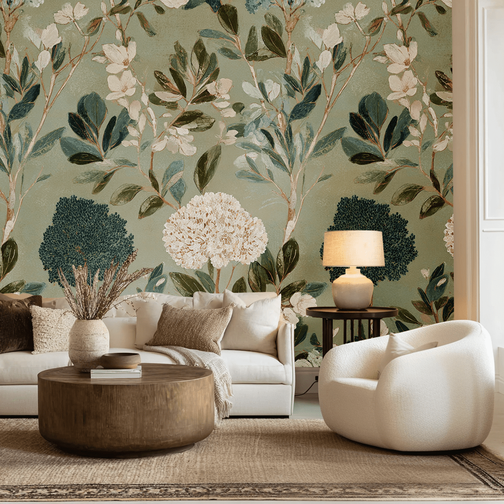 Curated Bouquet - Wall Mural - Lemon Park