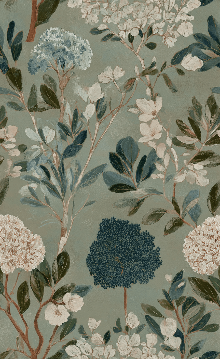 Curated Bouquet - Wall Mural - Lemon Park
