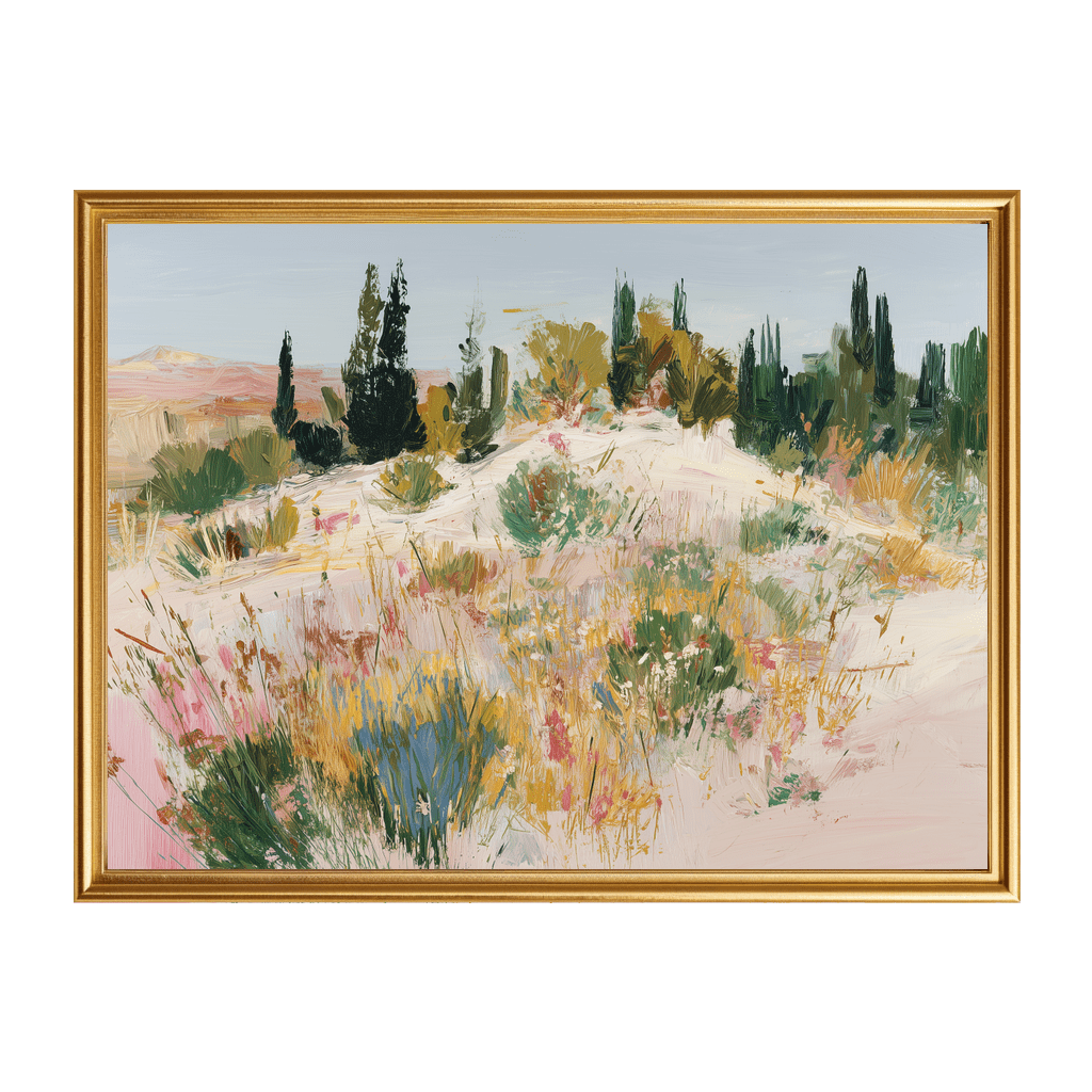 Cypress Meadow - Art Print - Lemon Park