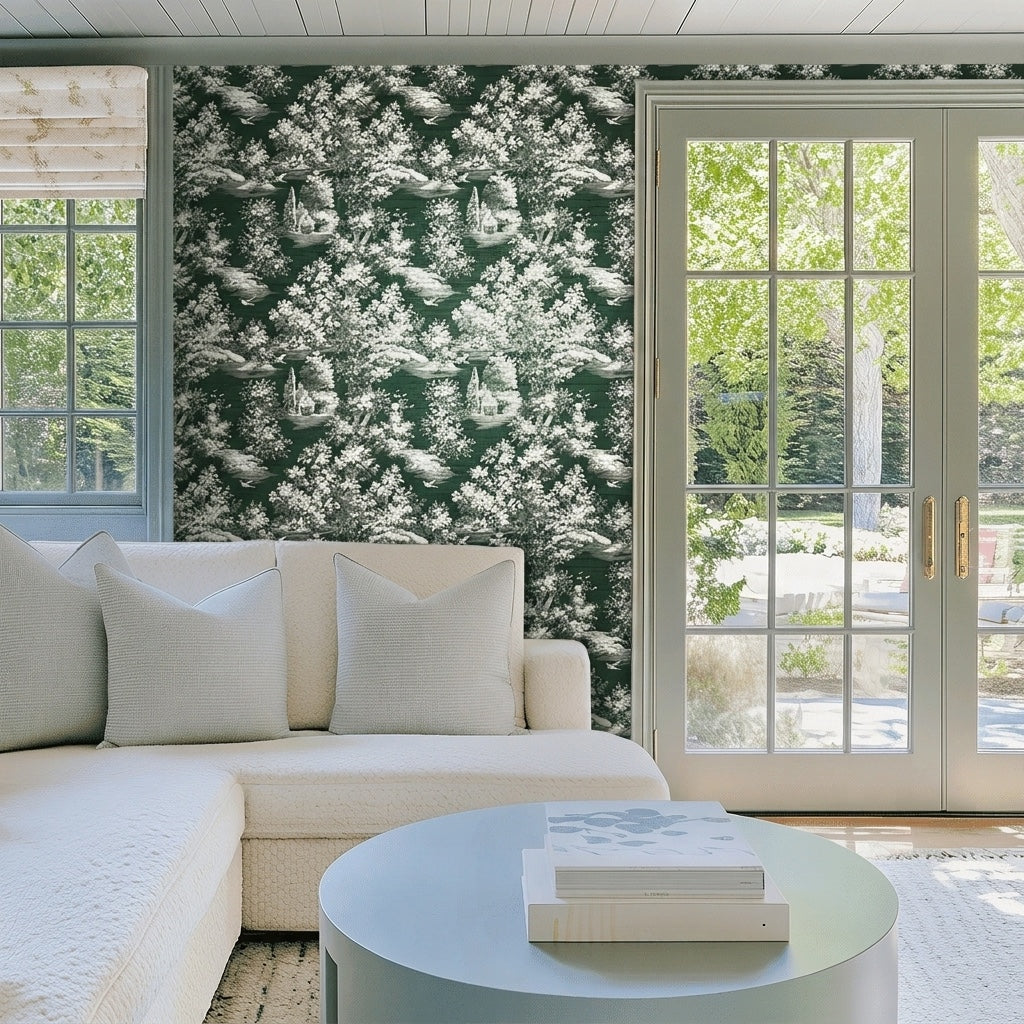 Alexander Faux Grasscloth Wallpaper