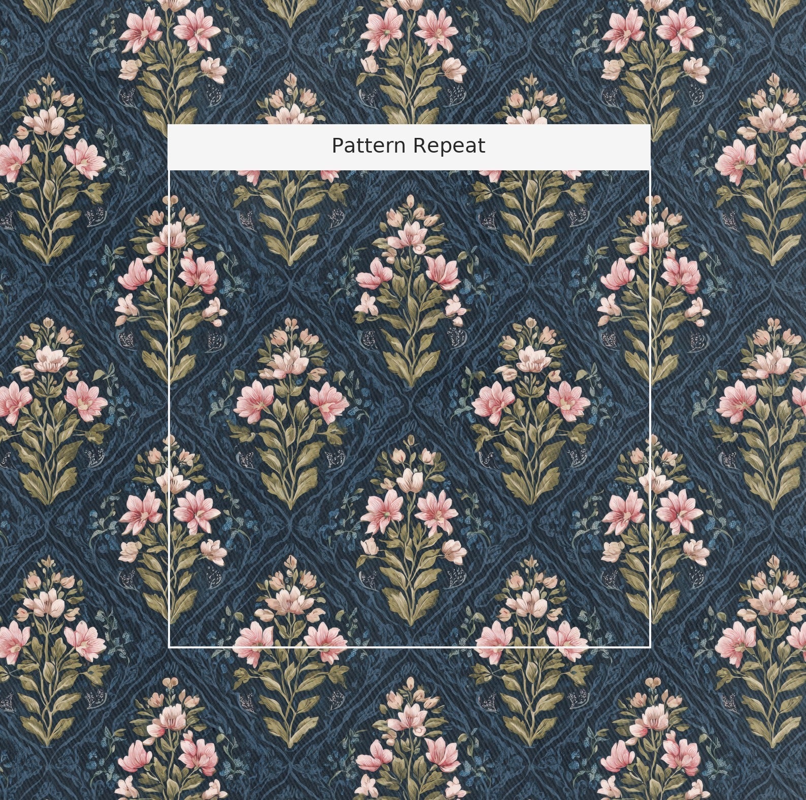 Dahlia Court - Fabric - Lemon Park