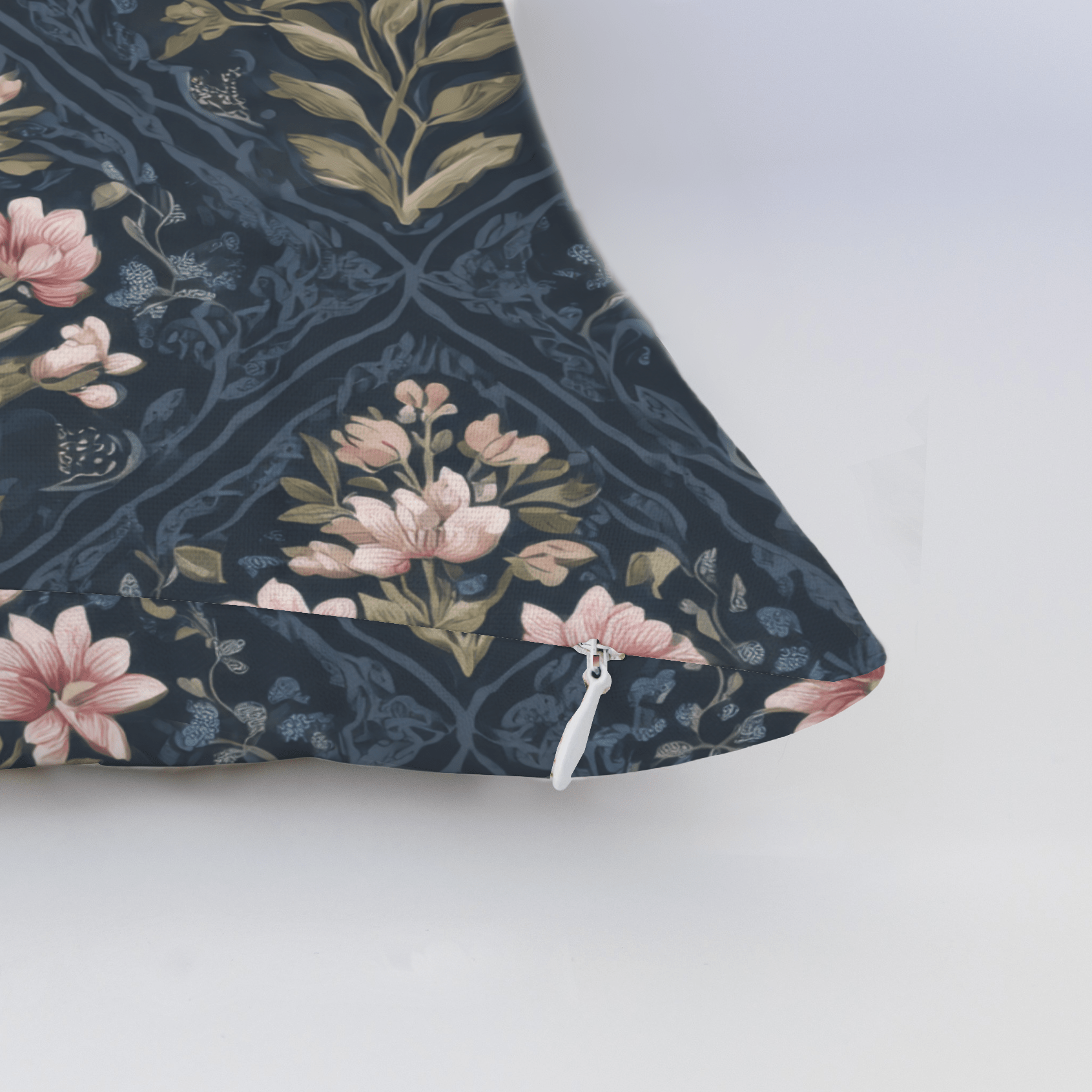 Dahlia Court Throw Pillow - Lemon Park