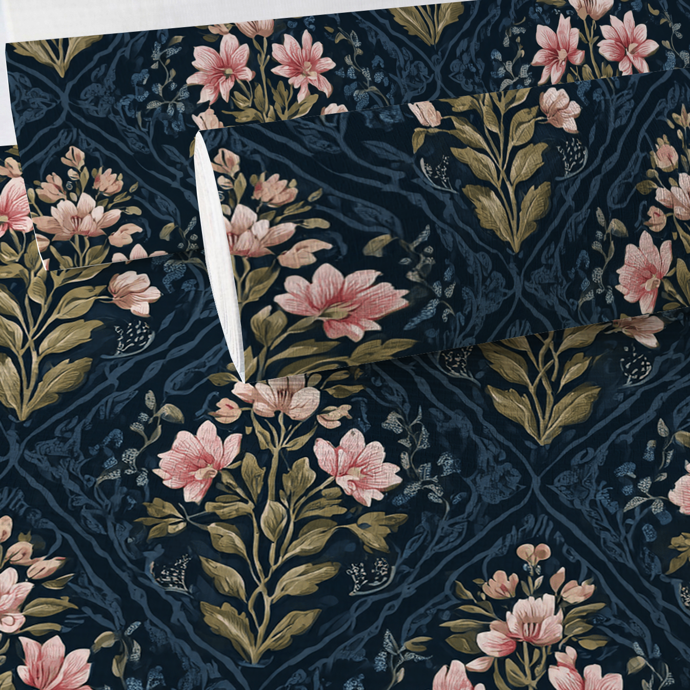 Dahlia Court Faux Grasscloth Wallpaper