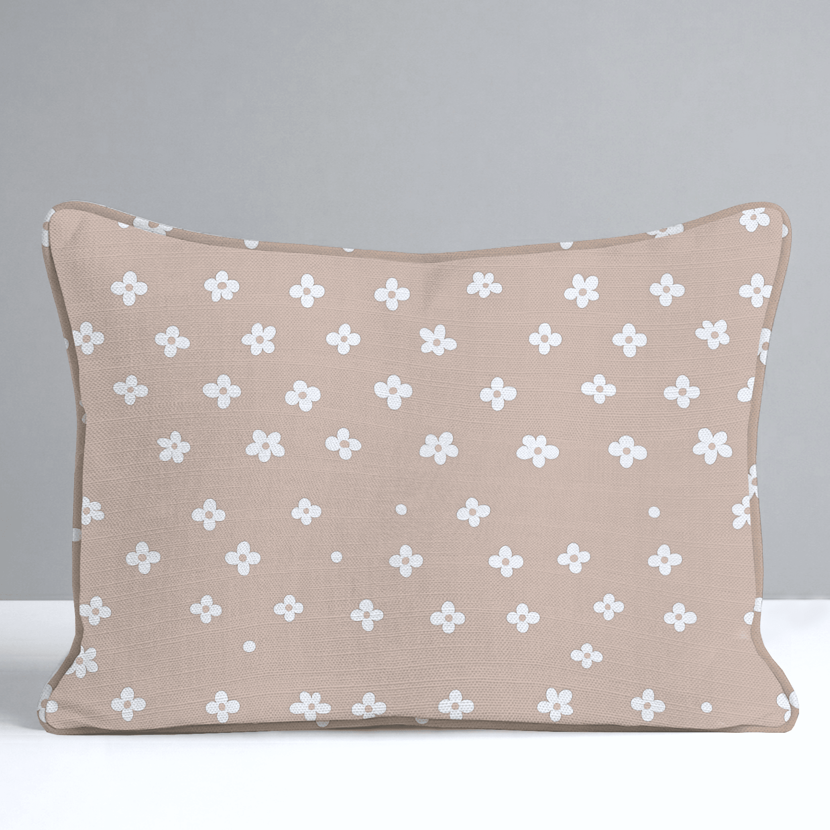 Daisy Dot Throw Pillow - Lemon Park