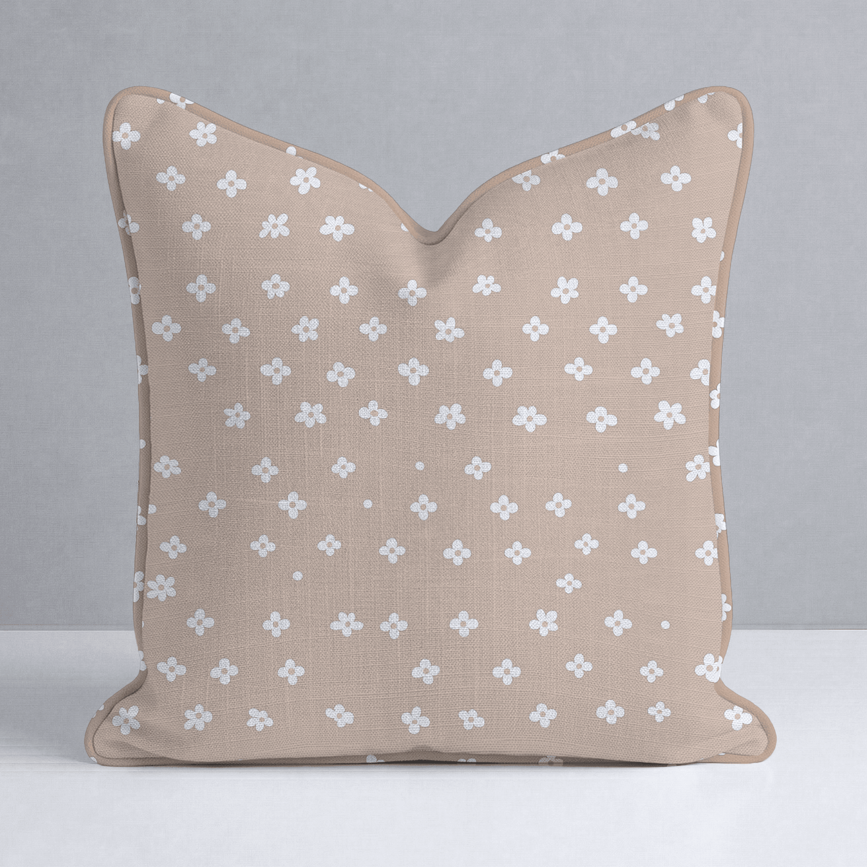 Daisy Dot Throw Pillow - Lemon Park