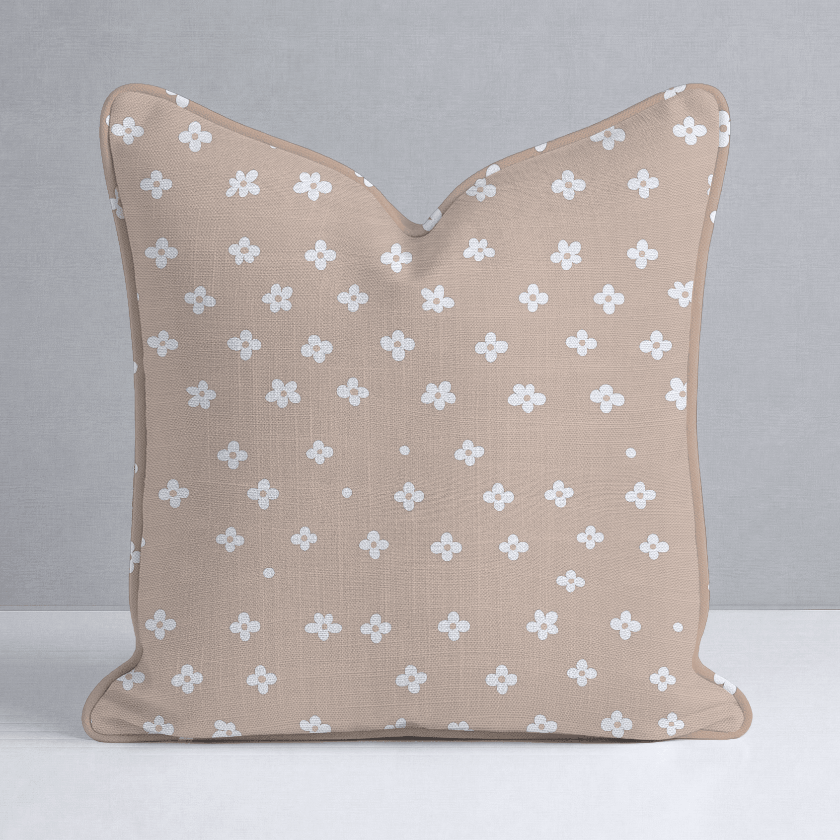 Daisy Dot Throw Pillow - Lemon Park