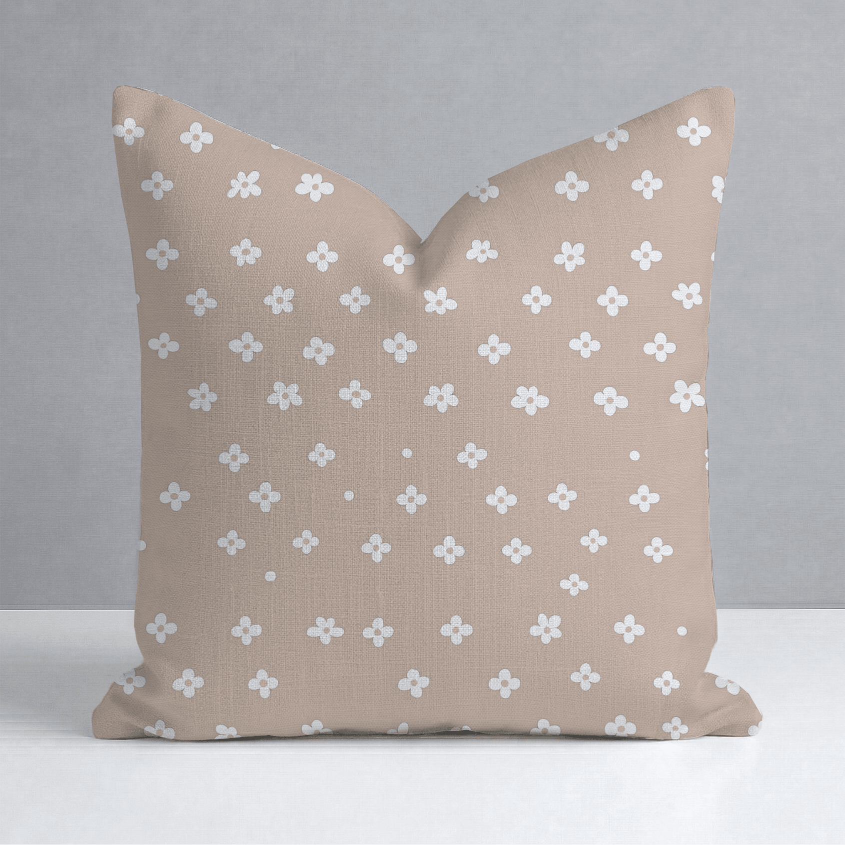 Daisy Dot Throw Pillow - Lemon Park