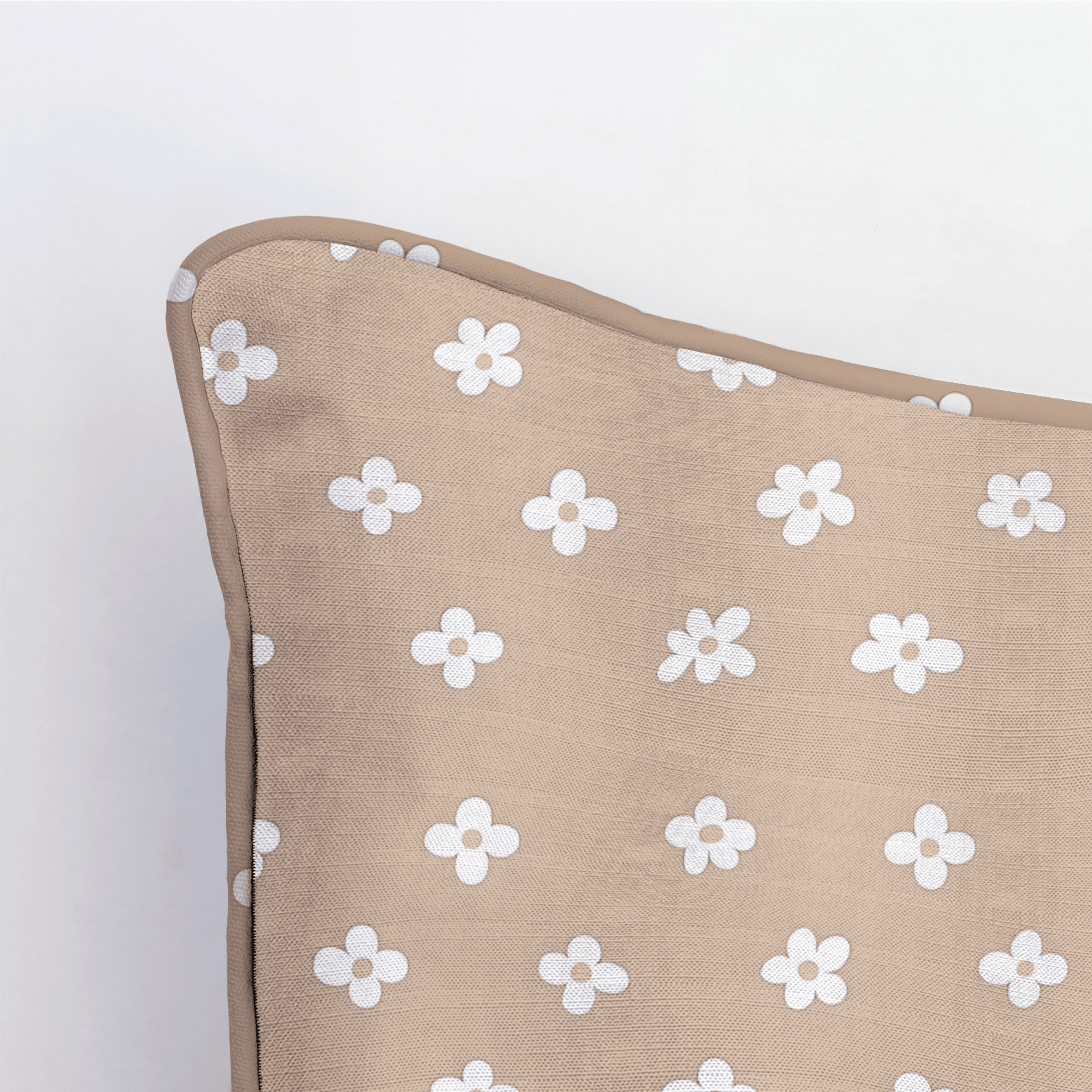 Daisy Dot Throw Pillow - Lemon Park