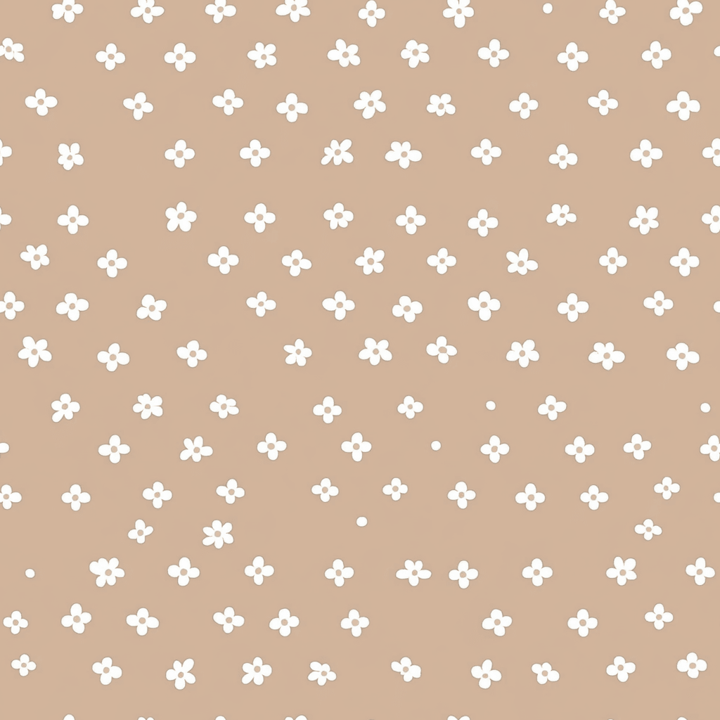 Daisy Dot Wallpaper - Lemon Park