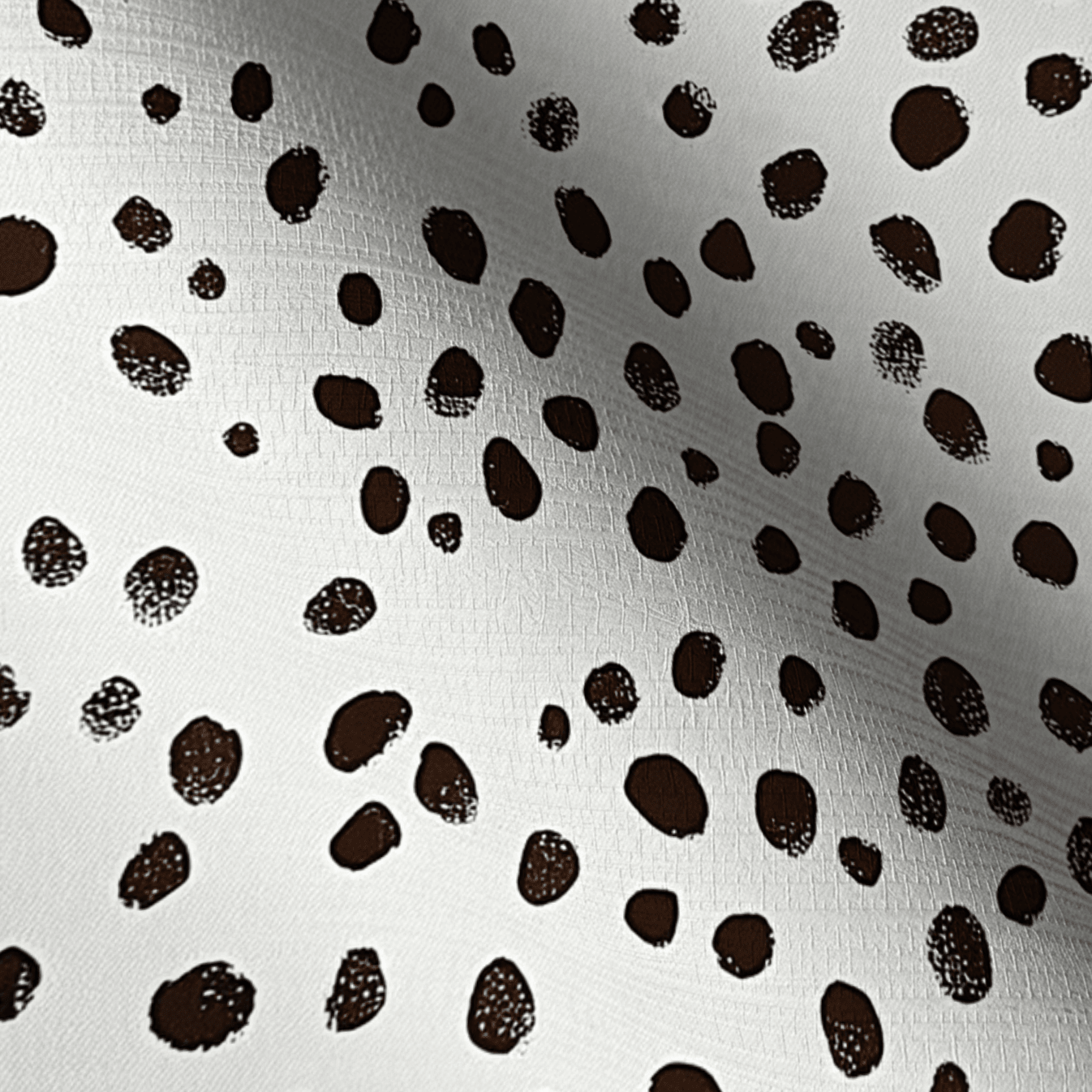 Dalmatian Dots Faux Grasscloth Wallpaper - Lemon Park