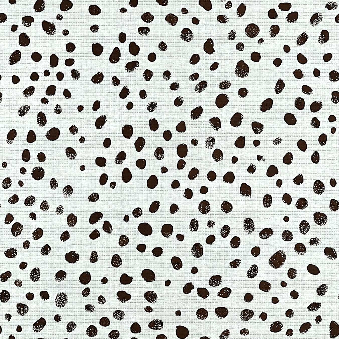 Dalmatian Dots Faux Grasscloth Wallpaper - Lemon Park