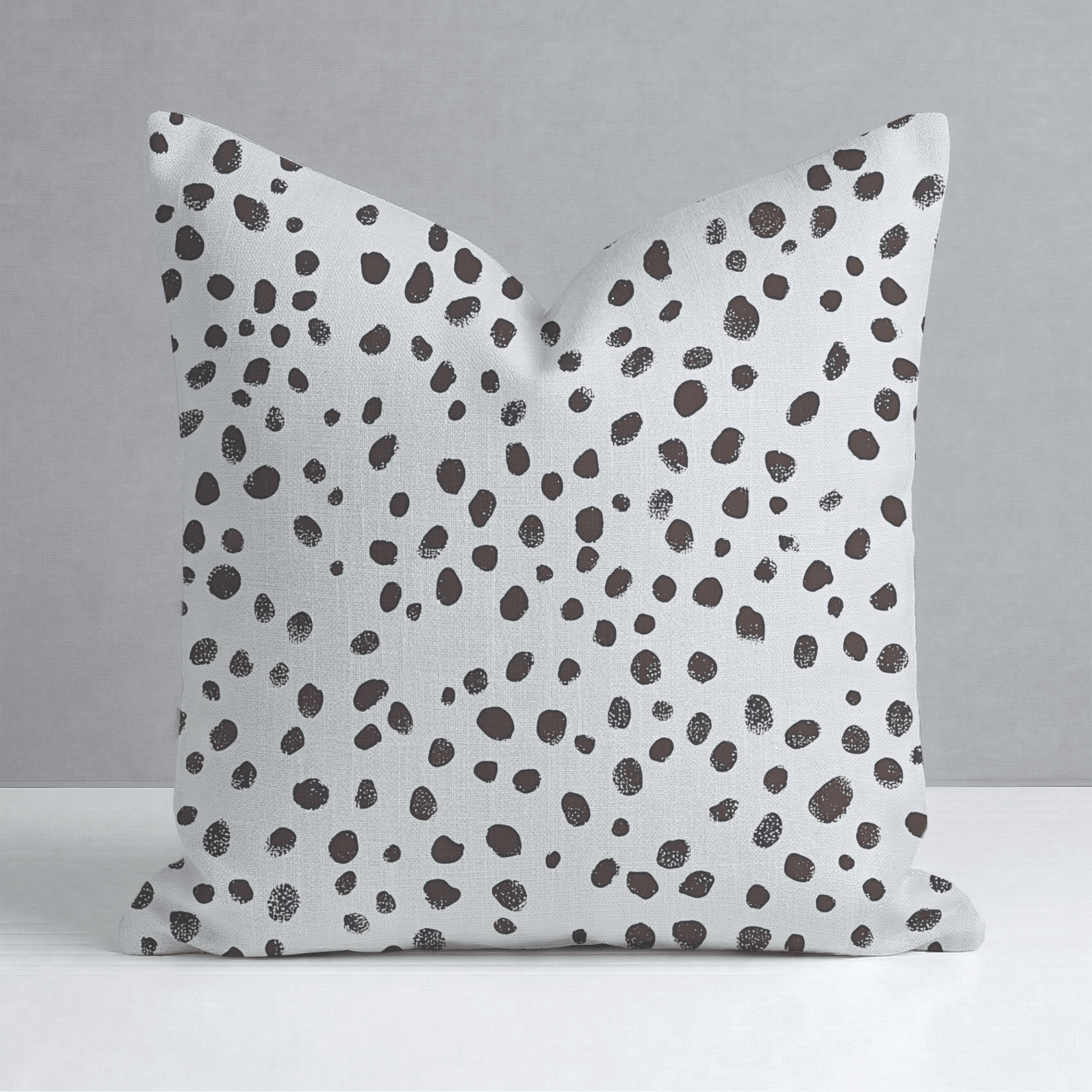 Dalmatian Dots Throw Pillow - Lemon Park