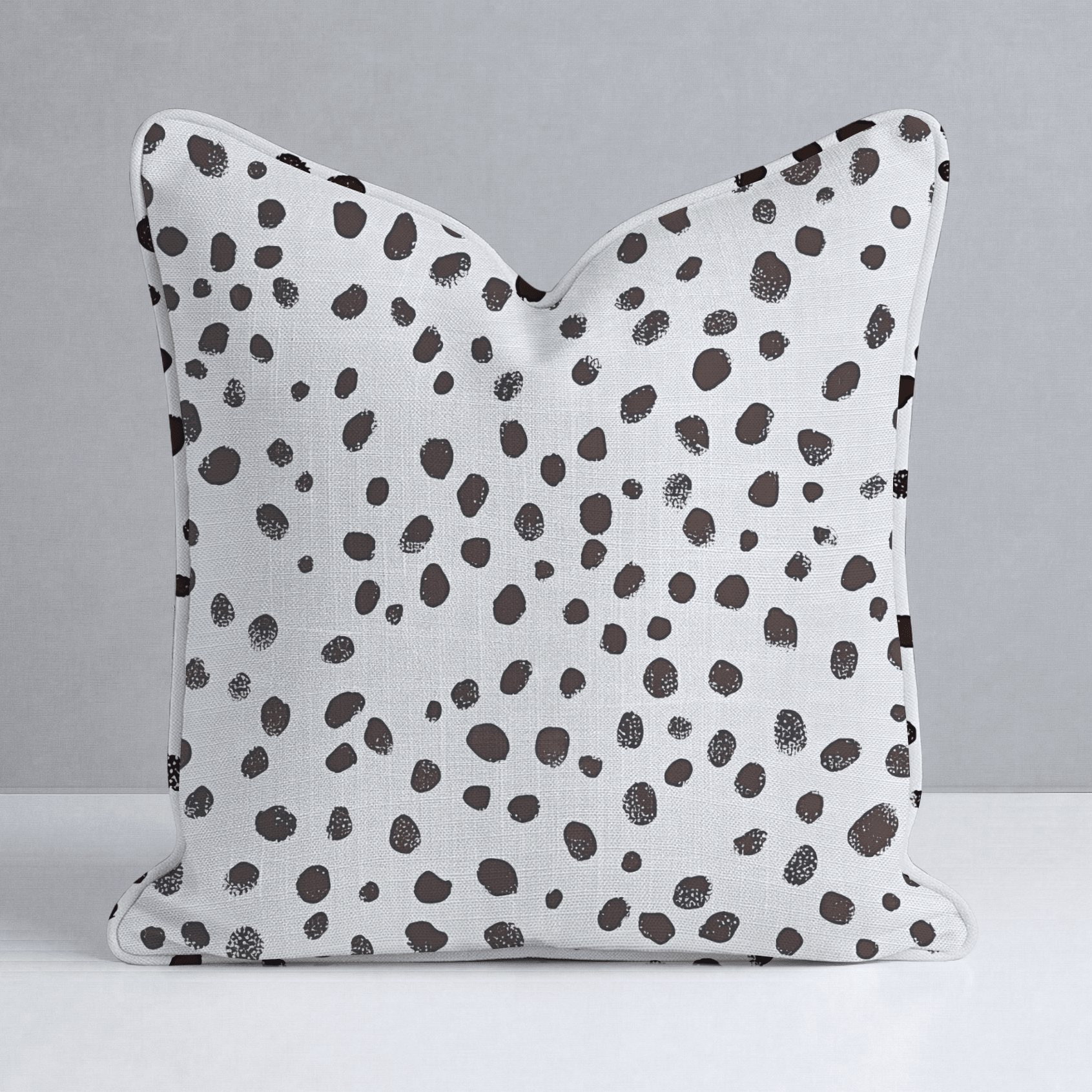 Dalmatian Dots Throw Pillow - Lemon Park