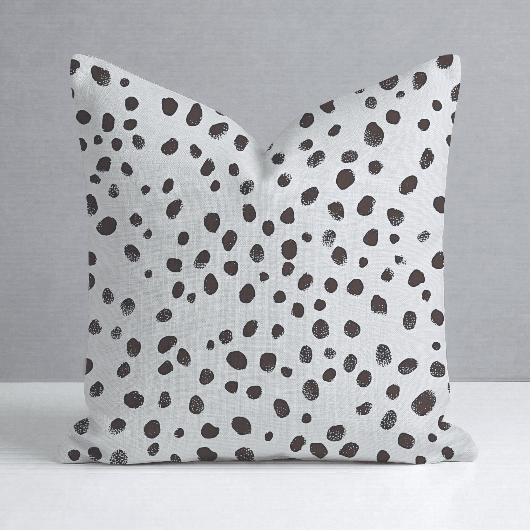 Dalmatian Dots Throw Pillow - Lemon Park