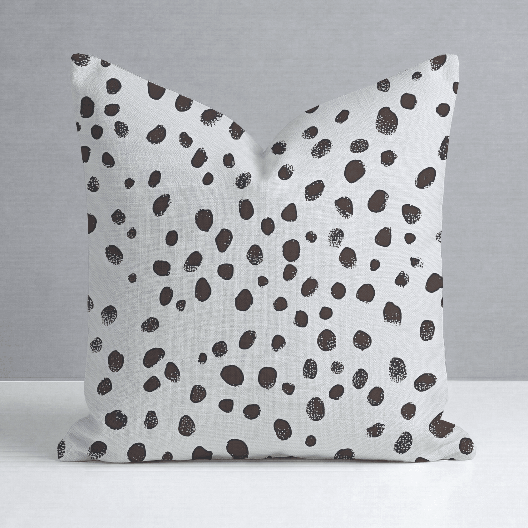 Dalmatian Dots Throw Pillow - Lemon Park