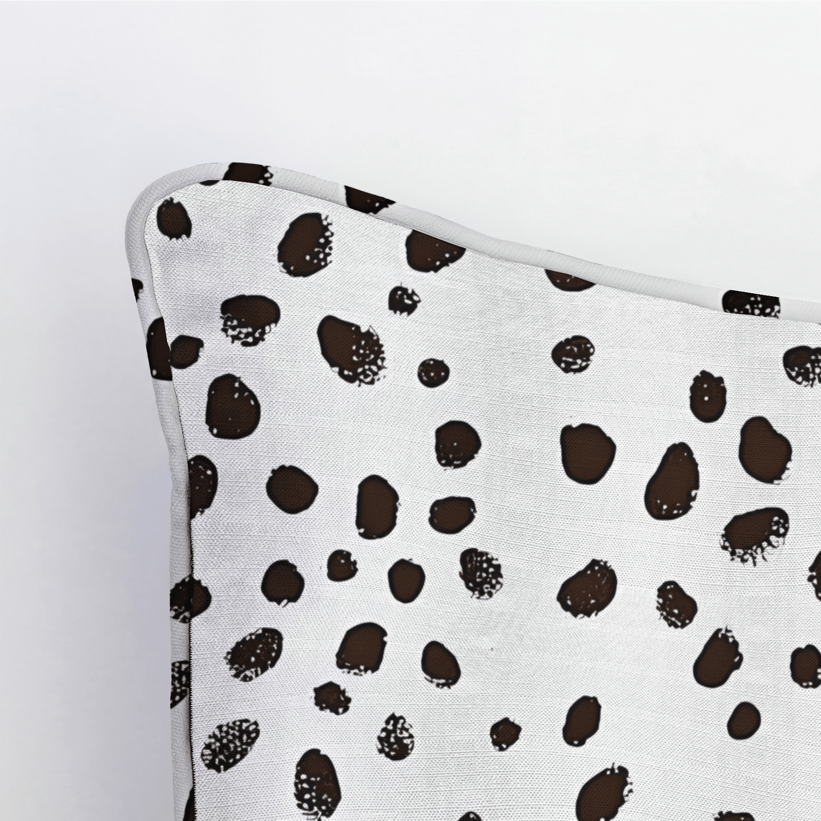 Dalmatian Dots Throw Pillow - Lemon Park