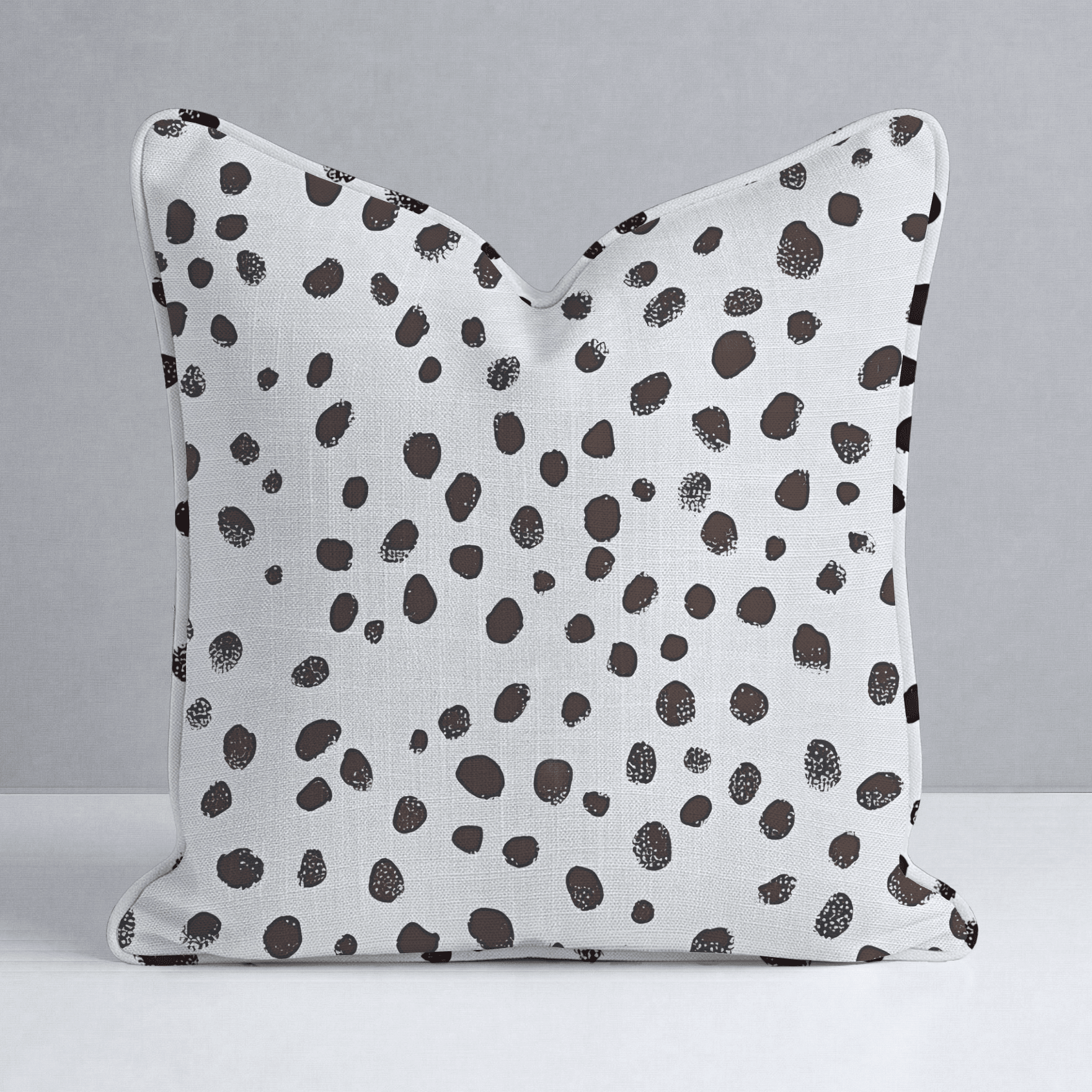 Dalmatian Dots Throw Pillow - Lemon Park