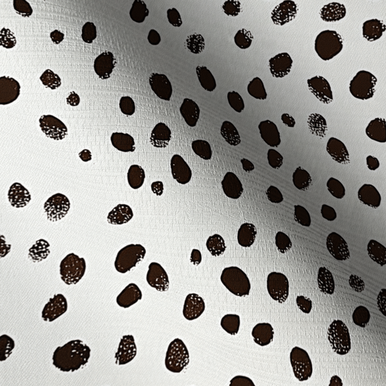 Dalmatian Dots Faux Grasscloth Wallpaper