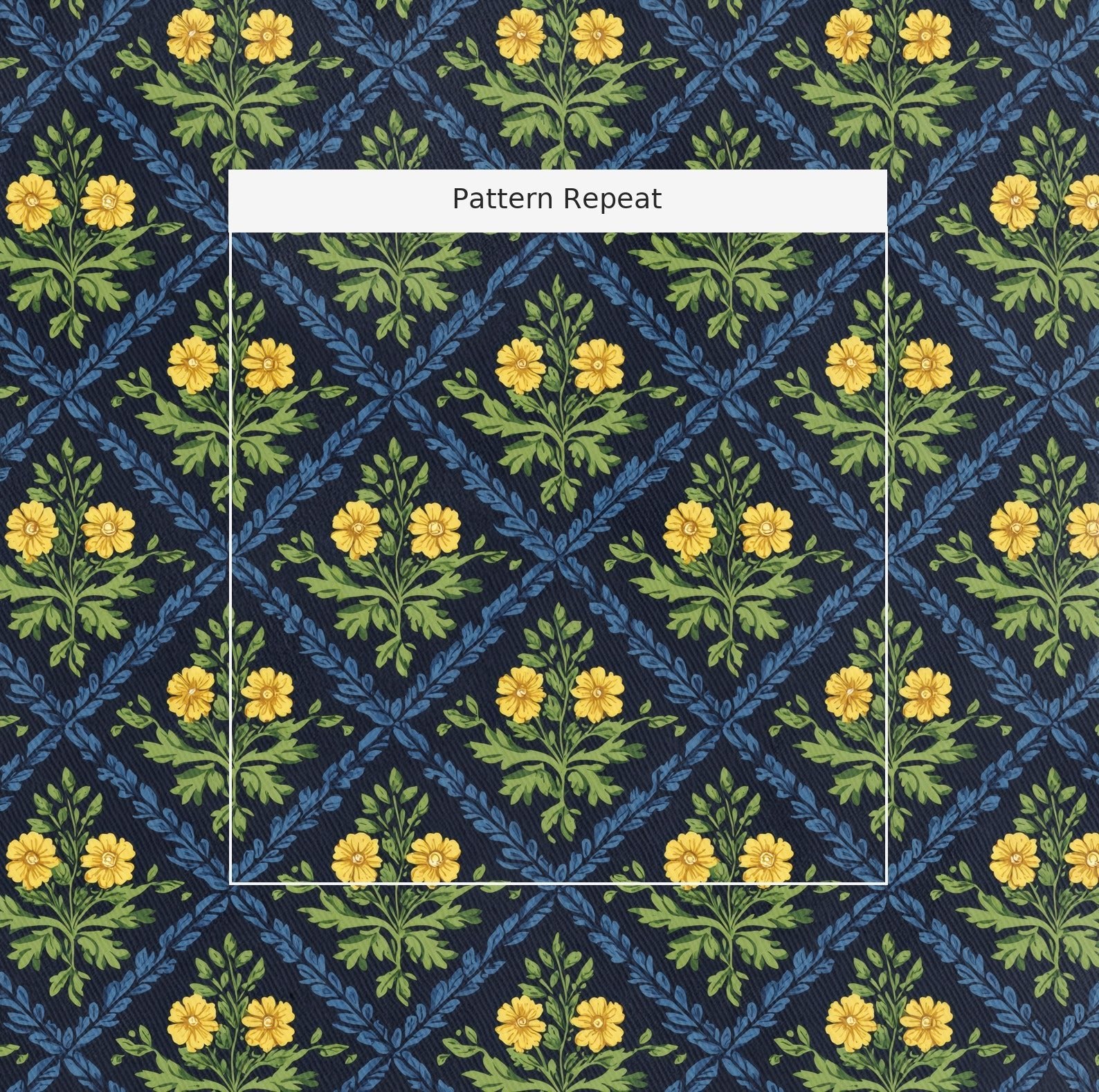 Dandelion - Fabric - Lemon Park