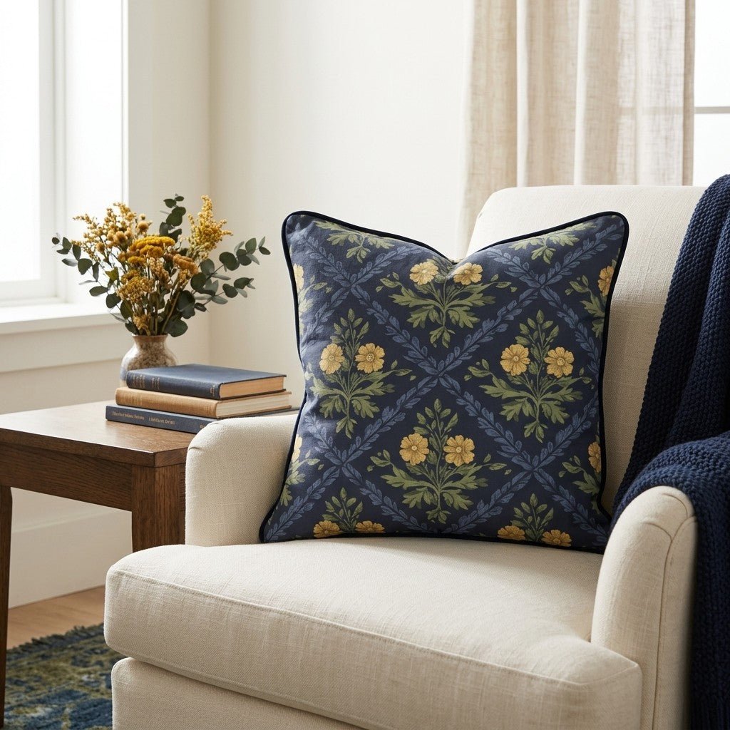 Dandelion Throw Pillow - Lemon Park
