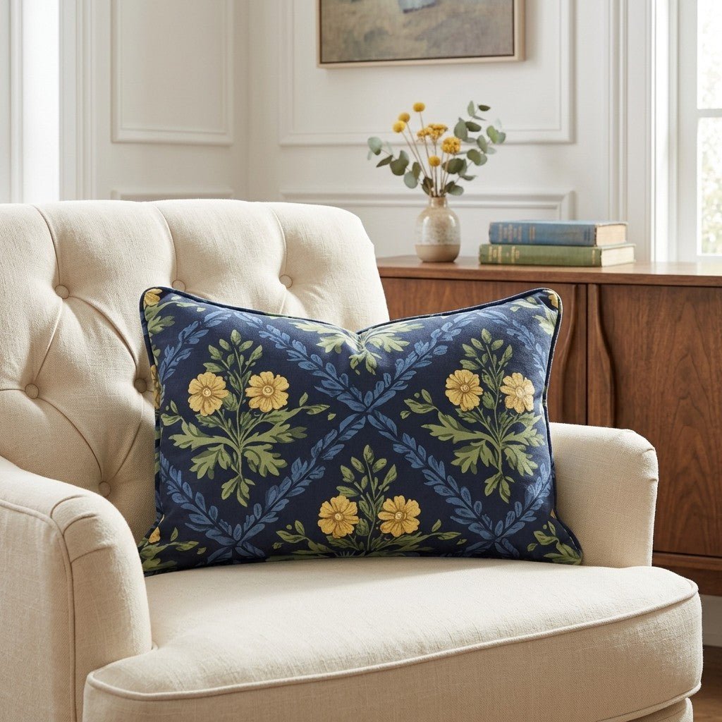 Dandelion Throw Pillow - Lemon Park