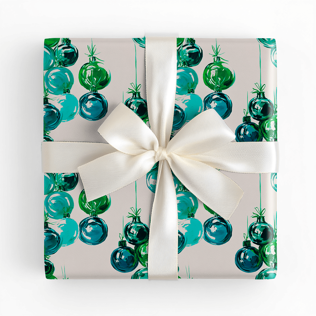 Dark Green Nelson - Wrapping Paper - Lemon Park