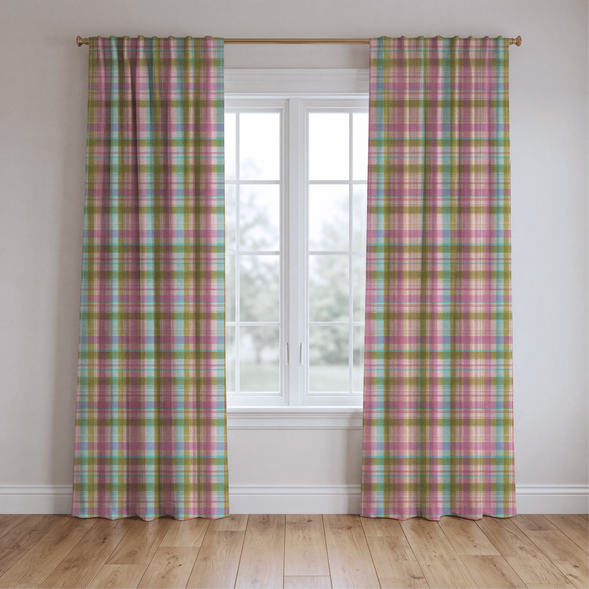 Daydream Tartan - Drapery - Lemon Park