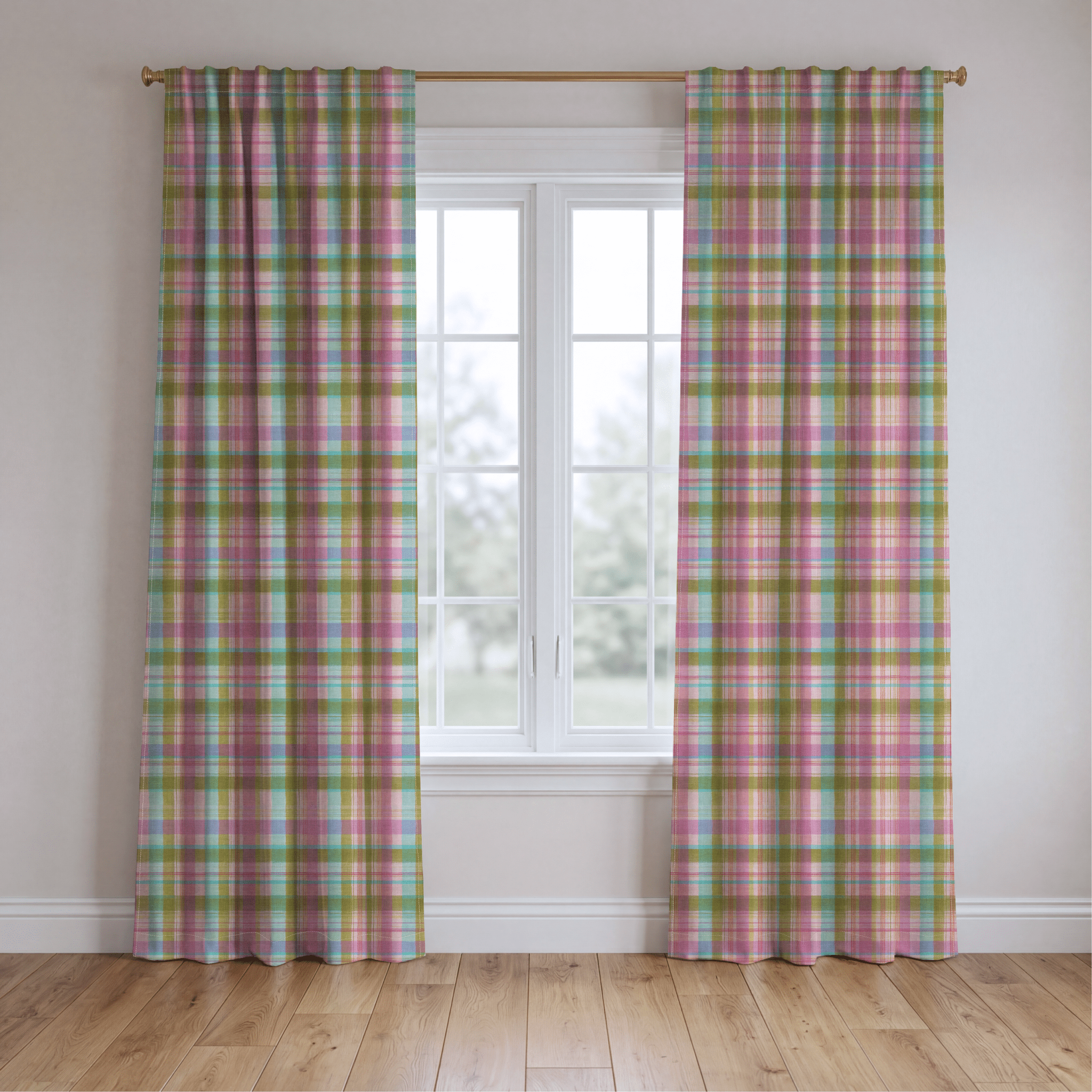 Daydream Tartan - Drapery - Lemon Park