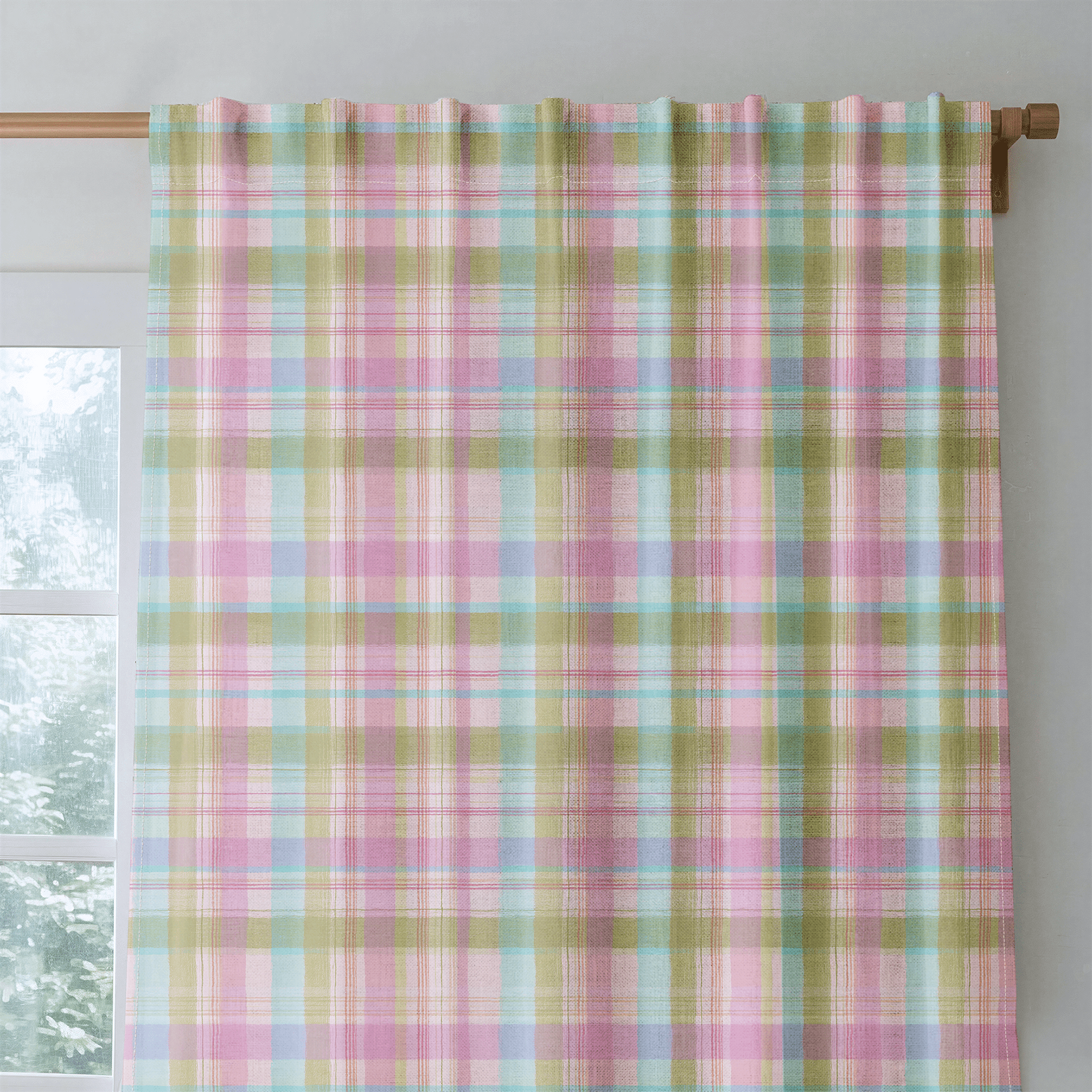 Daydream Tartan - Drapery - Lemon Park
