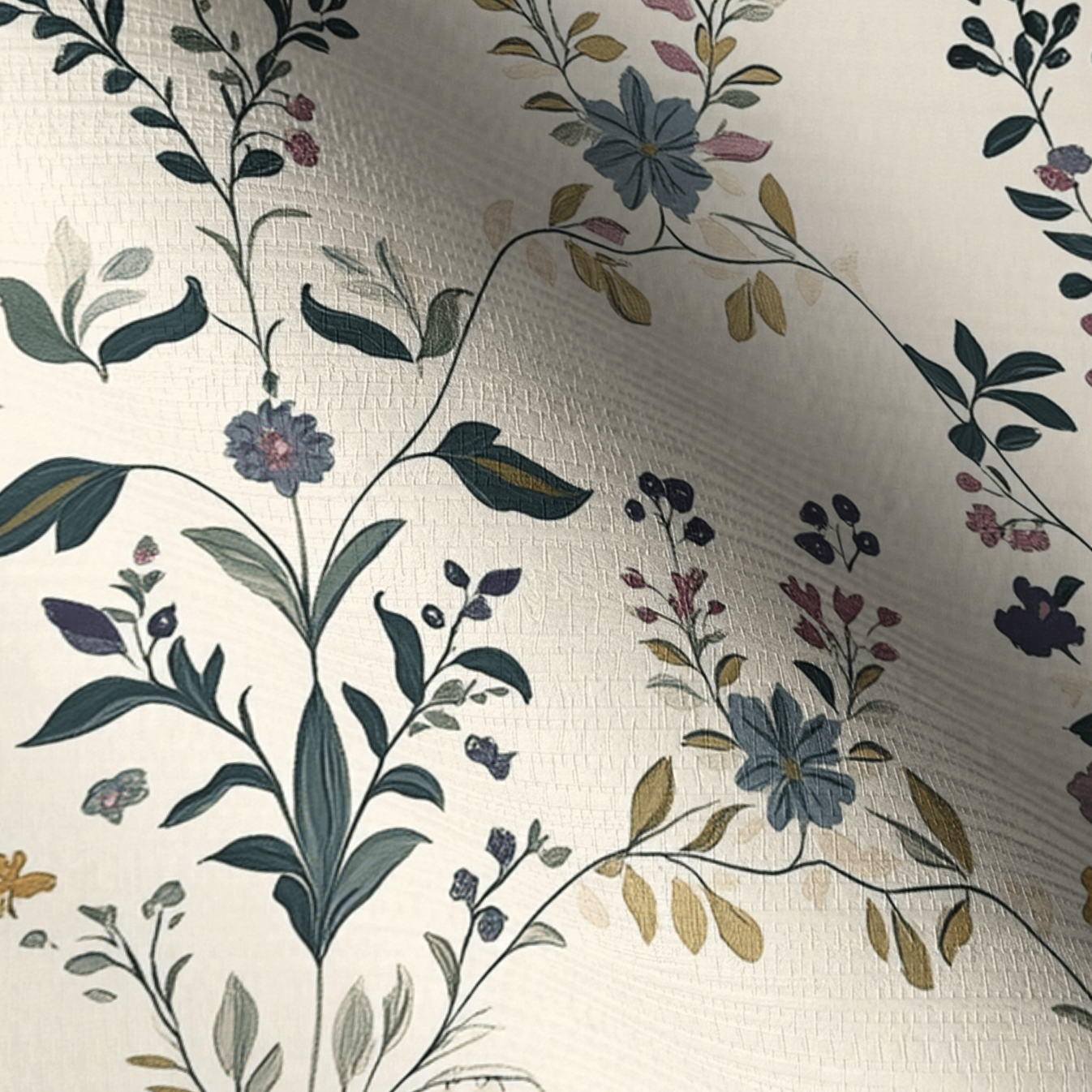 Dear Abigail Faux Grasscloth Wallpaper