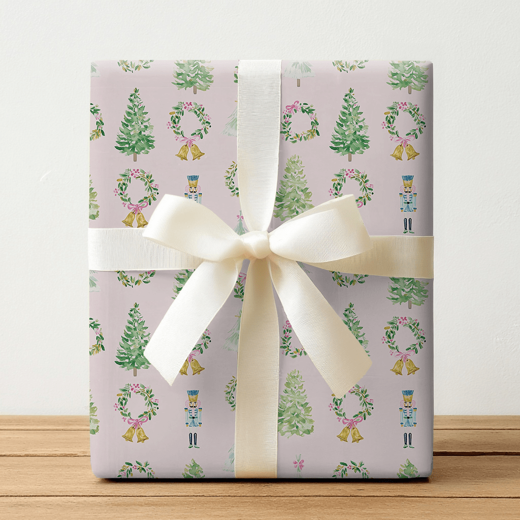 Decking The Halls - Wrapping Paper - Lemon Park
