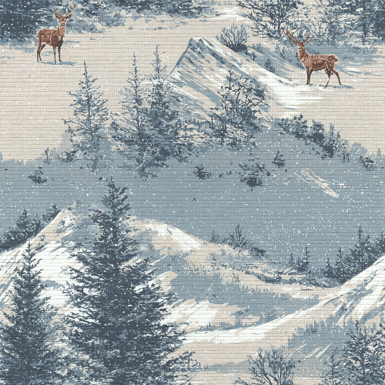 Deer Valley Faux Grasscloth Wallpaper - Lemon Park
