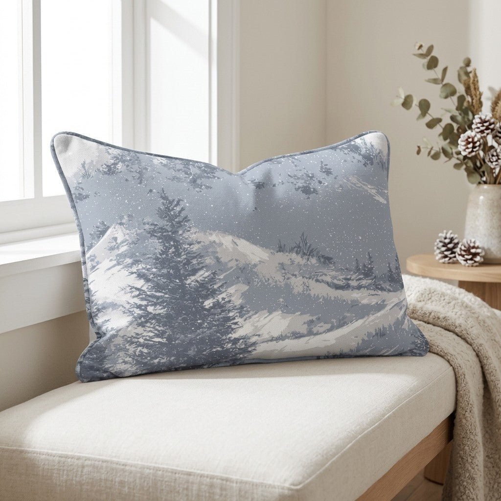 Deer Valley Throw Pillow - Lemon Park