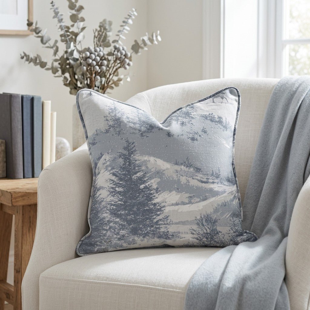 Deer Valley Throw Pillow - Lemon Park