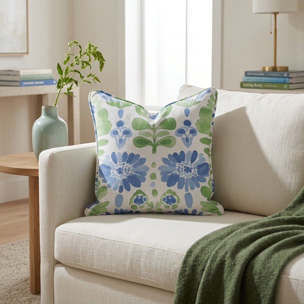 Delia Throw Pillow - Lemon Park