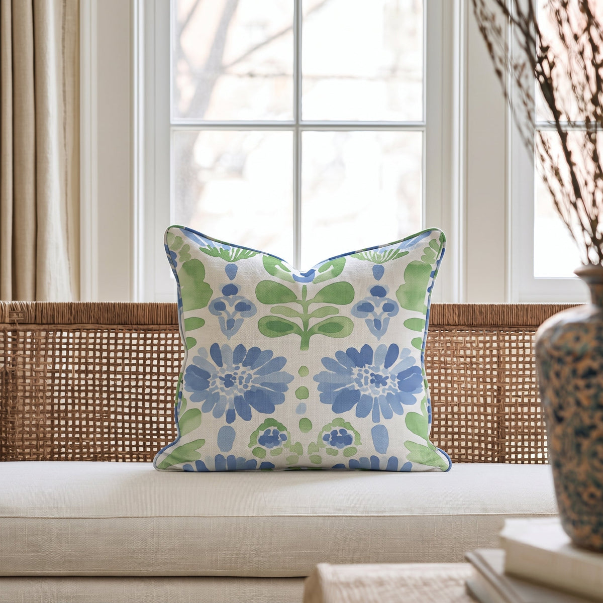 Delia Throw Pillow - Lemon Park