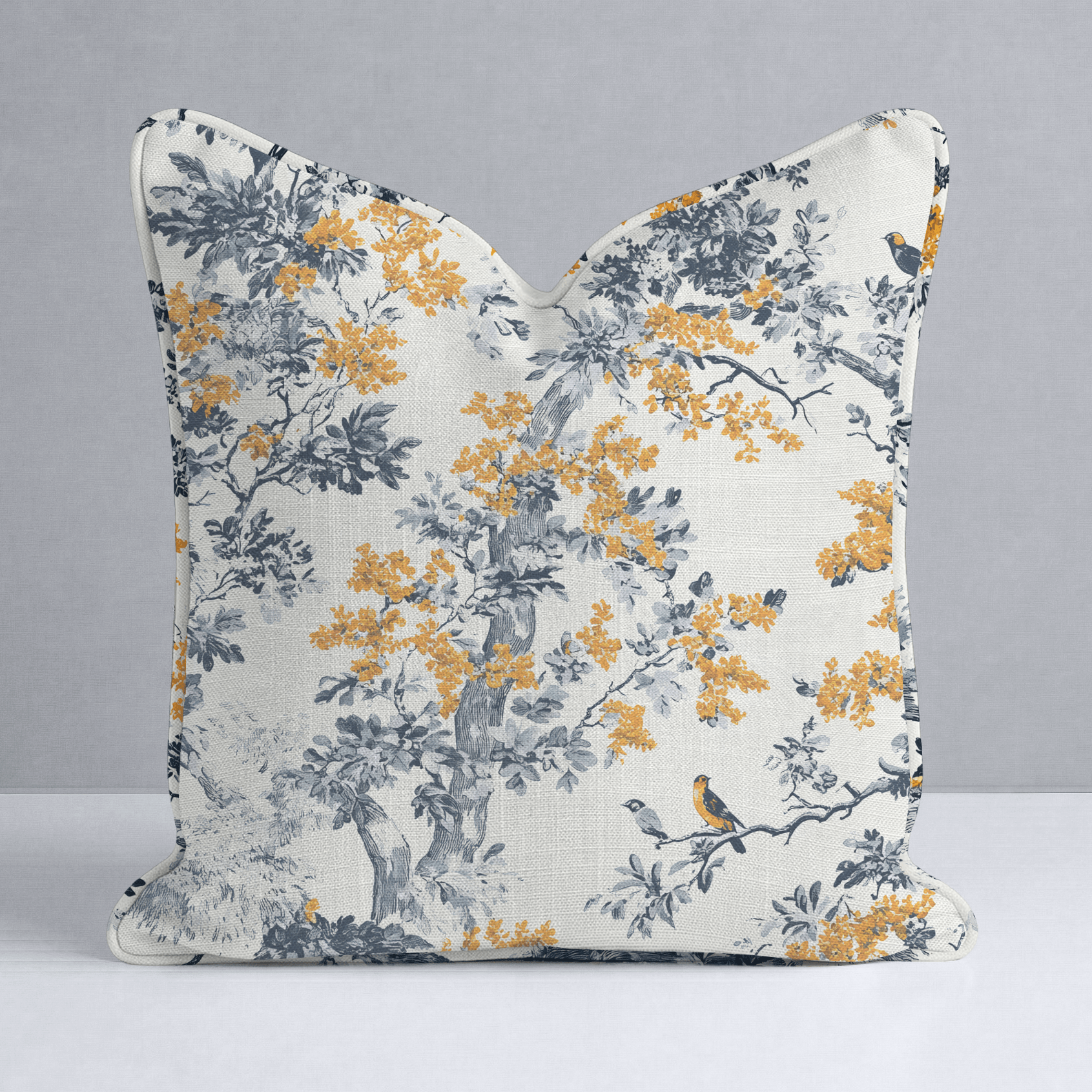 Delphine Throw Pillow - Lemon Park