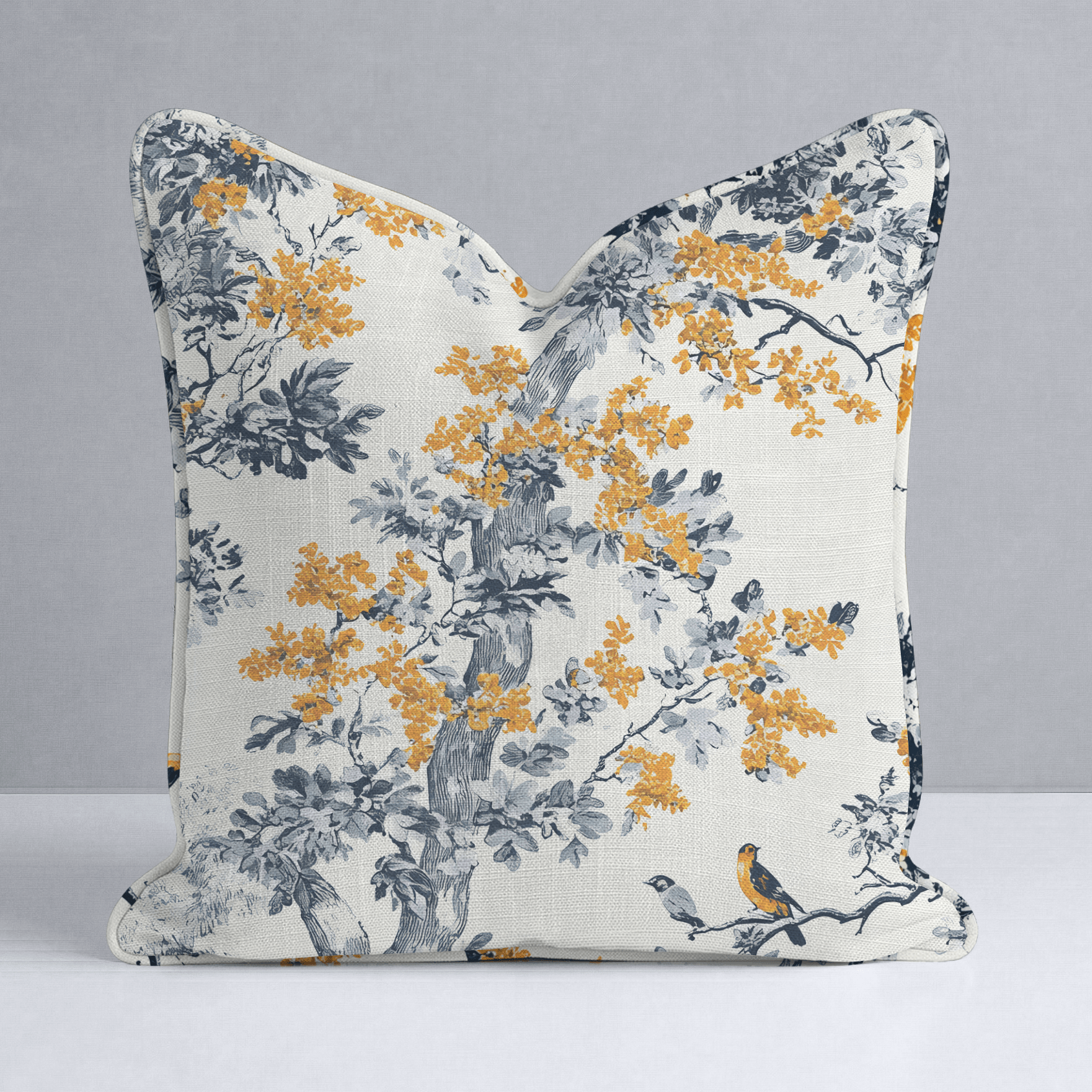 Delphine Throw Pillow - Lemon Park