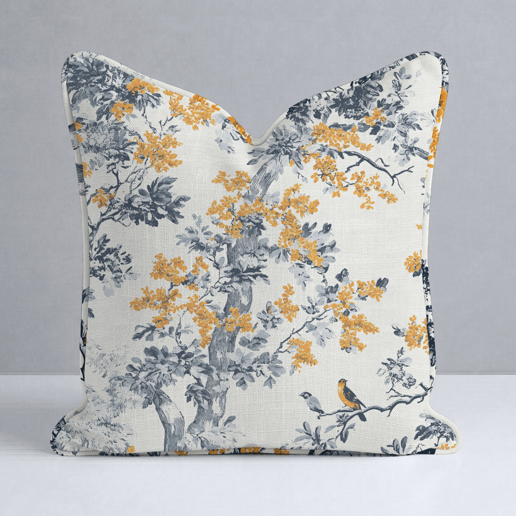 Delphine Throw Pillow - Lemon Park