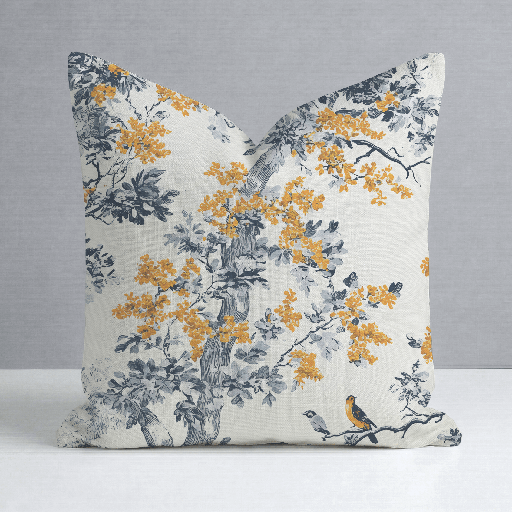 Delphine Throw Pillow - Lemon Park
