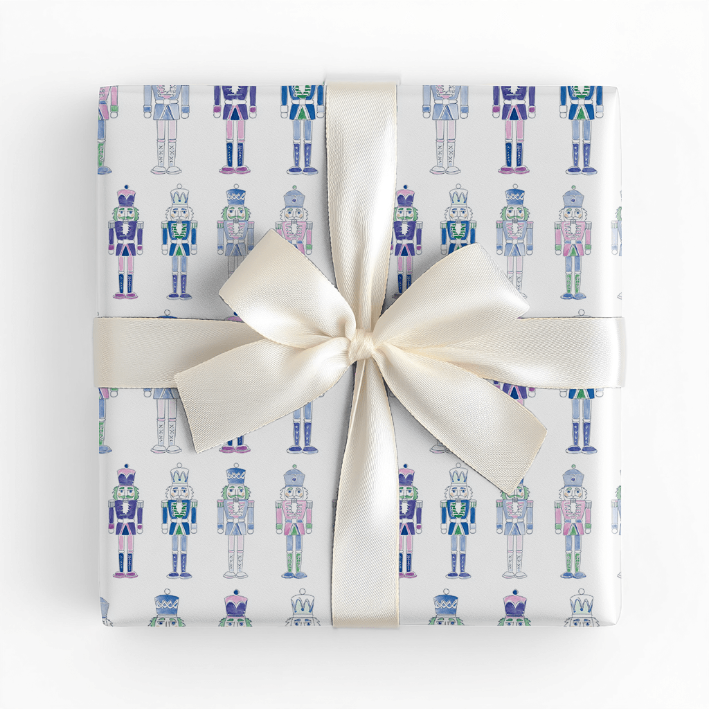 Diamond Nutcracker - Wrapping Paper - Lemon Park