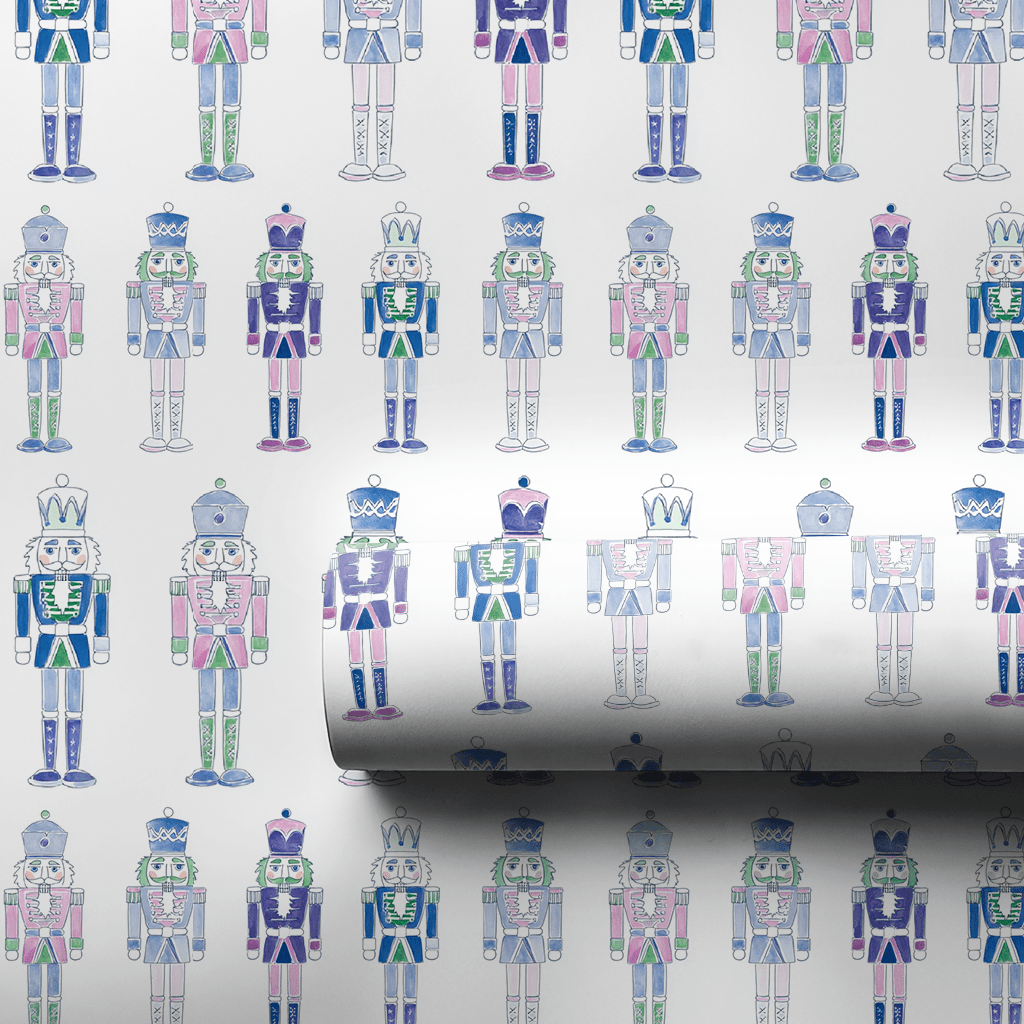Diamond Nutcracker - Wrapping Paper - Lemon Park