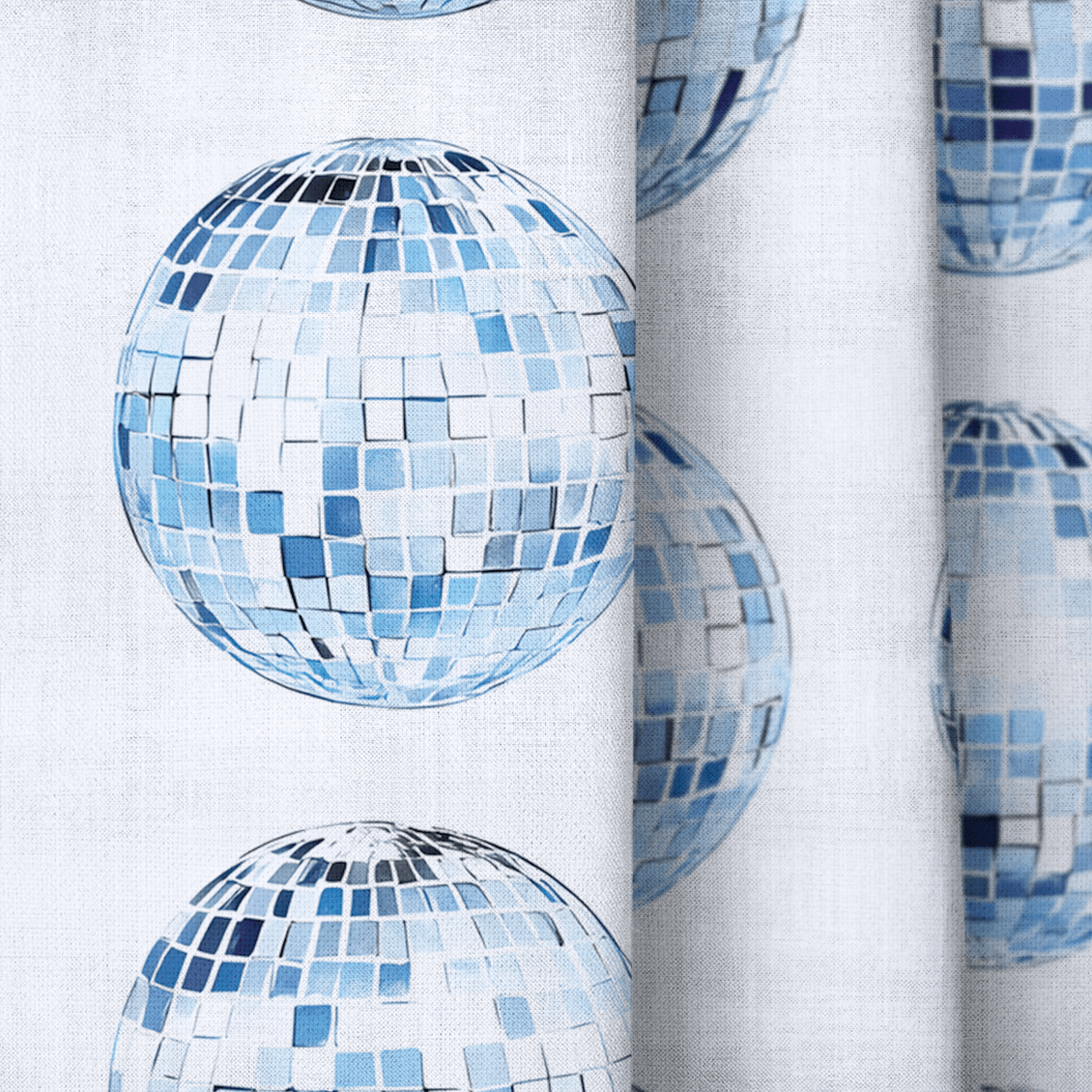 Disco Nights - Drapery - Lemon Park