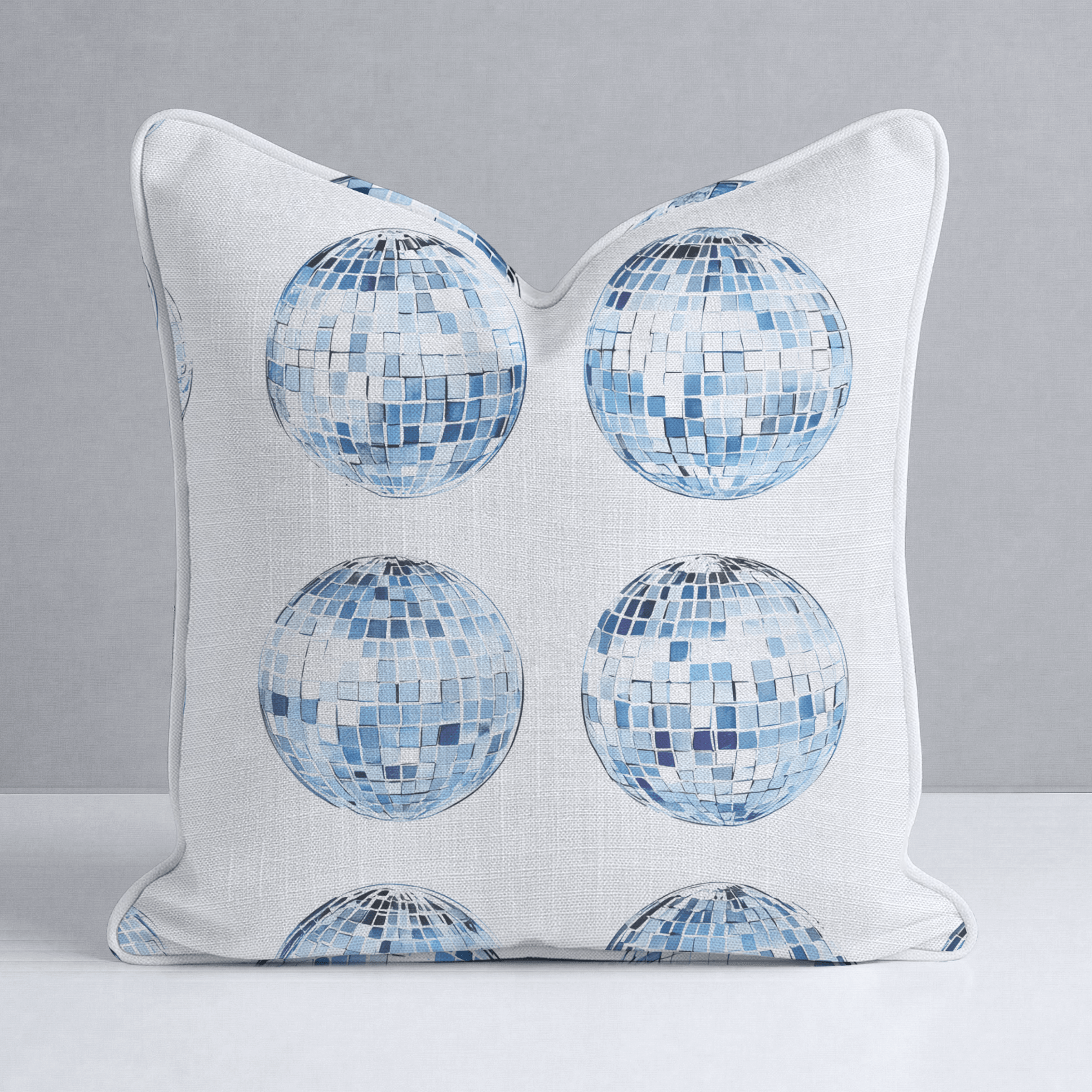 Disco Nights Throw Pillow - Lemon Park