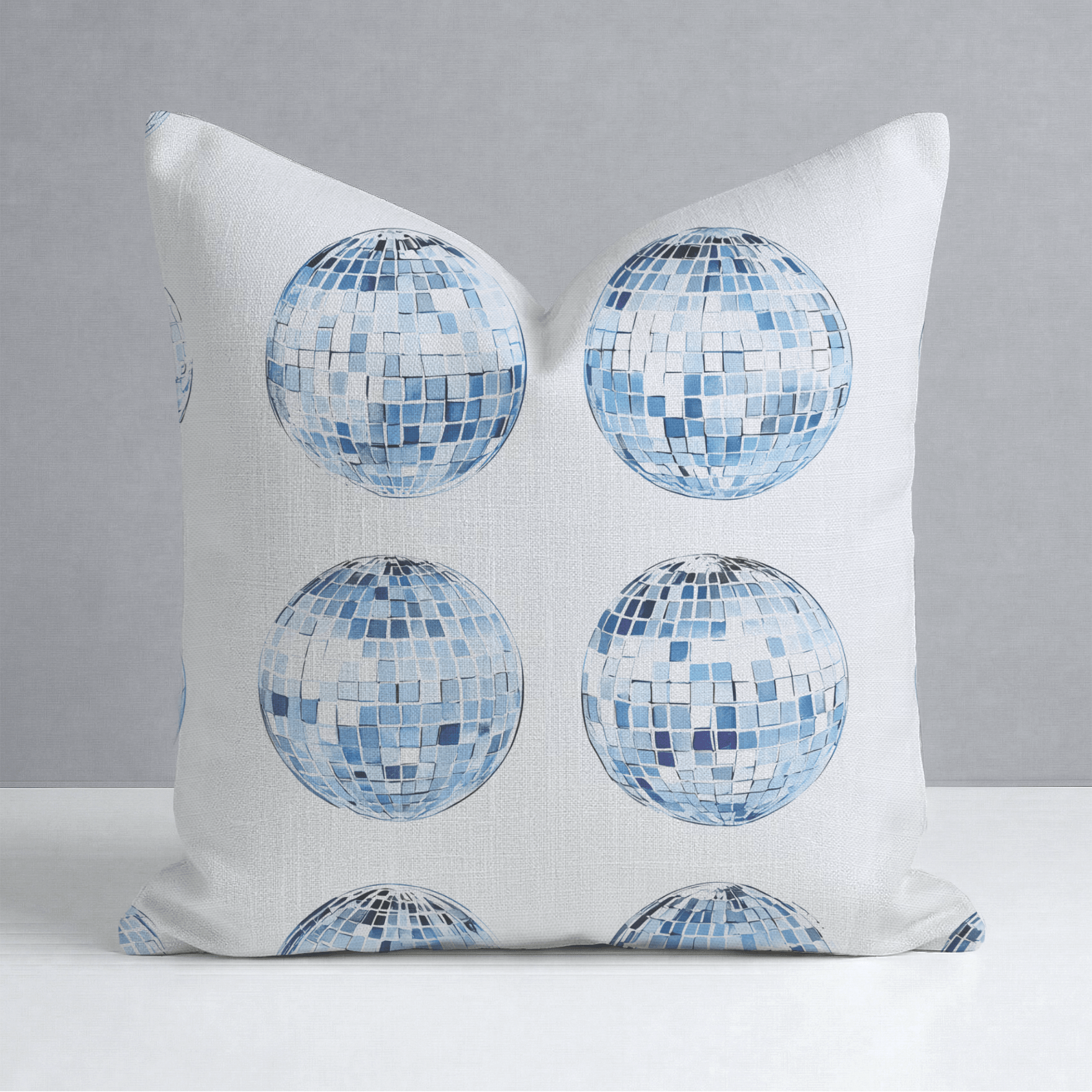 Disco Nights Throw Pillow - Lemon Park